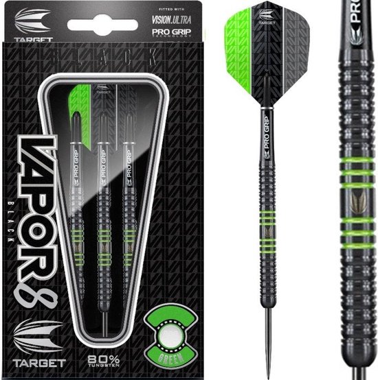 Target Vapor-8 Black-Green 80% - Dartpijlen - 21 Gram van Target — afbeelding 2