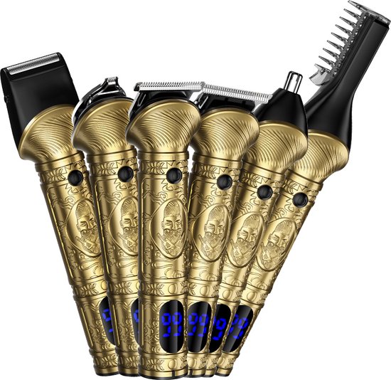Bullstore 6-in-1 Baardtrimmer - Trimmer voor Baard en Lichaam ...