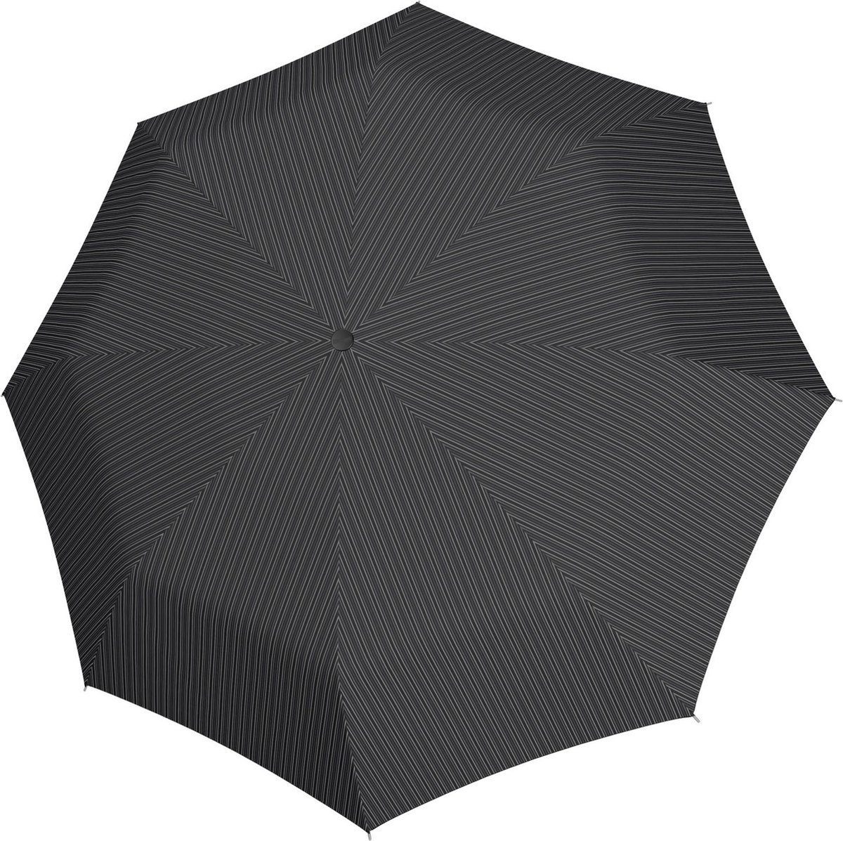 doppler Paraplu Carbonsteel Magic Duomatic Gent´s Printed Black Stripes Zwart Veelkleurig