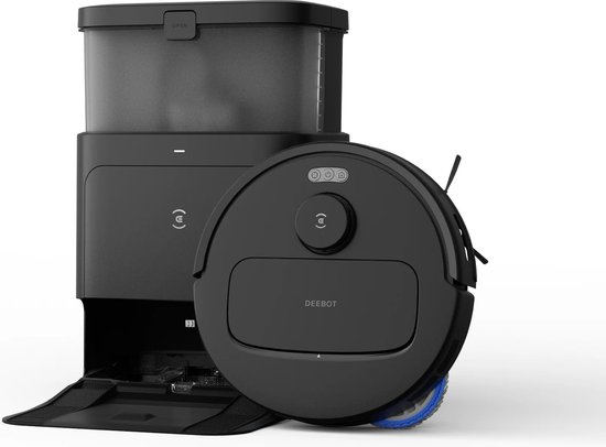 Ecovacs DEEBOT N30 PRO OMNI BLACK - Robotstofzuiger met Dweilfunctie