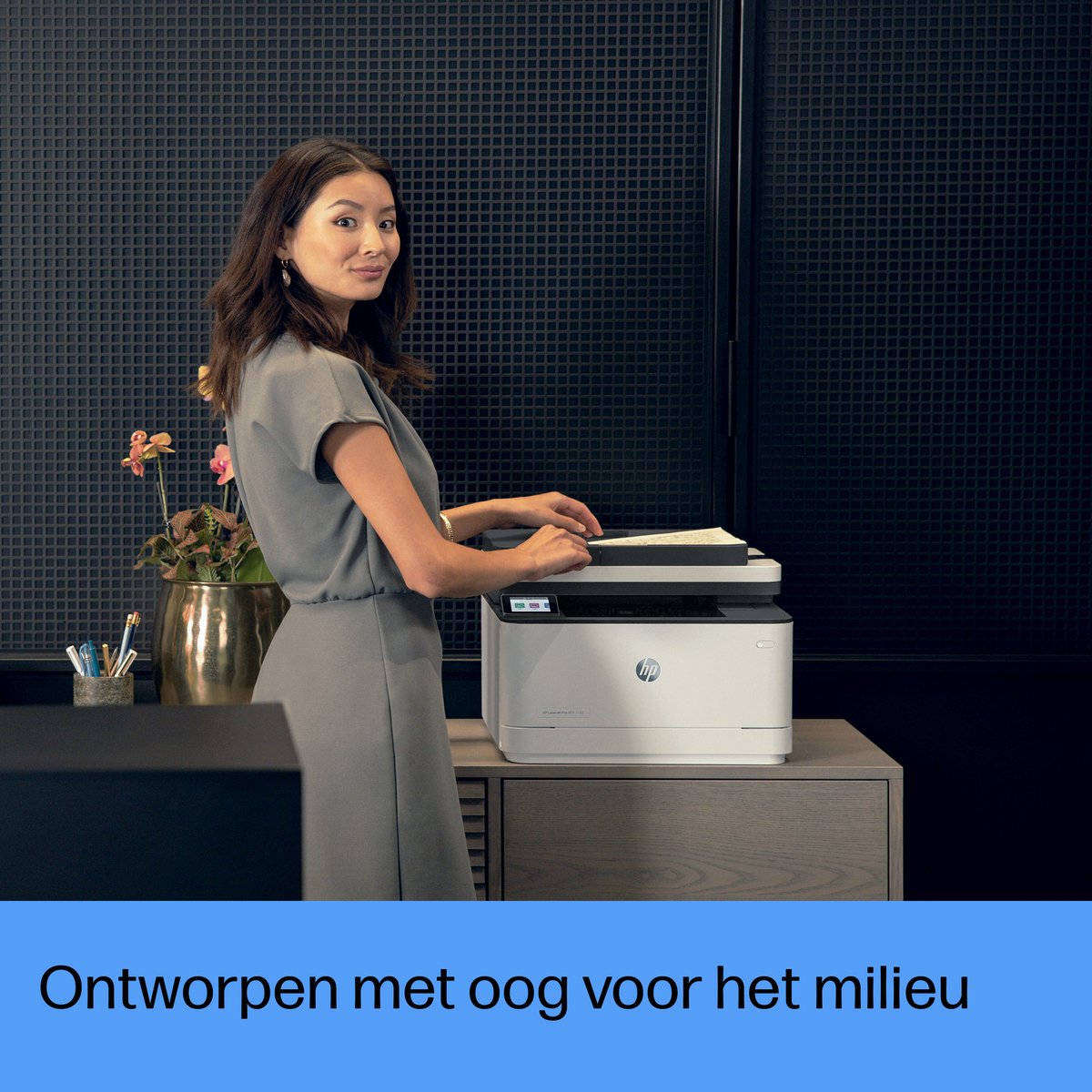 HP LaserJet Pro MFP 3102fdw - Laserprinter - Zwart-Wit Printer thumbnail 3