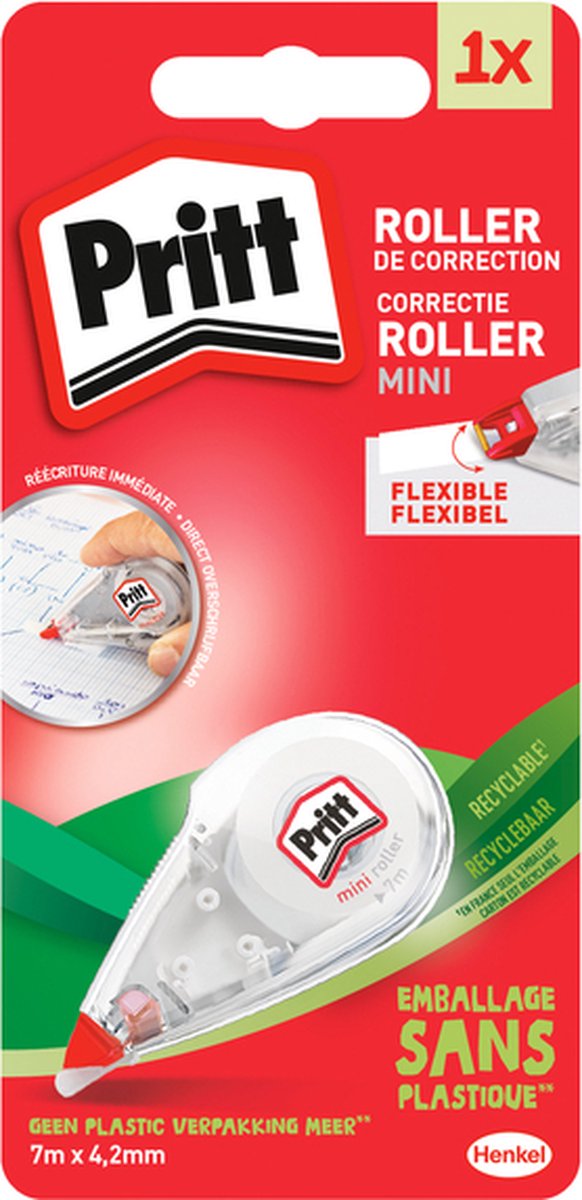 Correctietape pritt mini flex 4.2mmx7m blister | 10 stuks