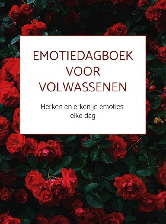 Emotiedagboek voor volwassenen - cover