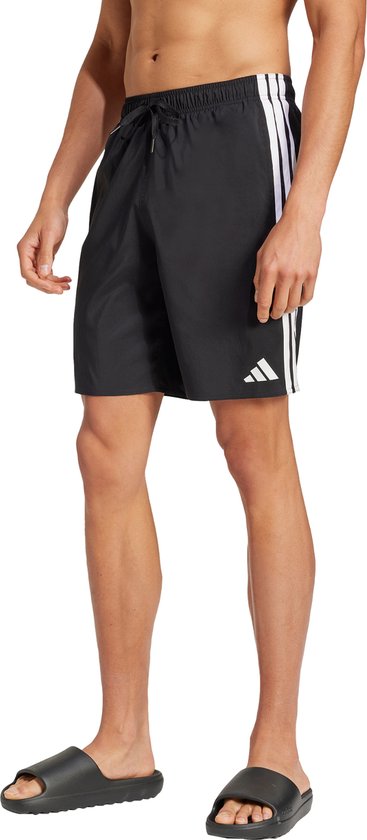 Short de bain adidas Sportswear 3-Stripes 8 pouces - Homme - Zwart- 2XL