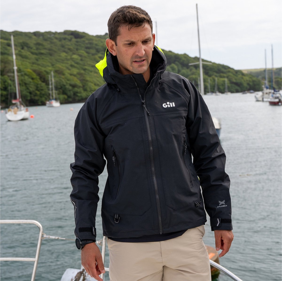 2025 Gill Unisex Verso Inshore Racing Jacket - Black