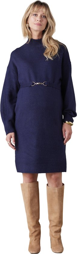 ENVIE DE FRAISE Robe-pull grossesse ceinture effet bijou