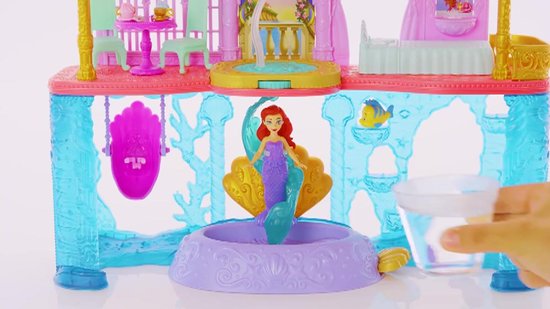 Disney Prinses Ariels Land- en Zeekasteel - Poppenkasteel