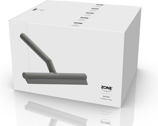 essuie-douche 21x17cm silicone gris