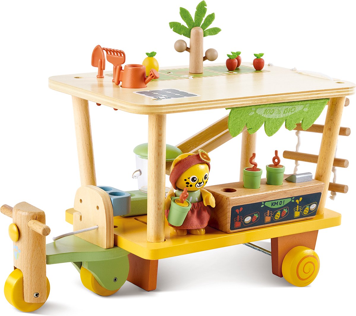 Green Planet poppenhuis Clio's bio sap - Green Planet Explorers - vanaf 3 jaar