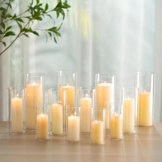 Glazen Cilinders voor Decoratie en Opslag