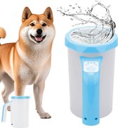 Kaaiman® Hondenpoten reiniger - Elektrisch Automatisch - Hondenborstel - Hondenpoot reiniging – Huisdier Poot Schoonmaker - Hondenborstel - Borstel Hond / Kat - Blauw