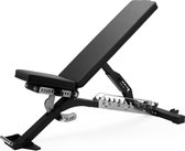 Bol.com ZEUZ Professionele Halterbank voor Fitness & CrossFit – Fitnessbank & Trainingsbank – Bench Press - In 18 Standen Verste... aanbieding