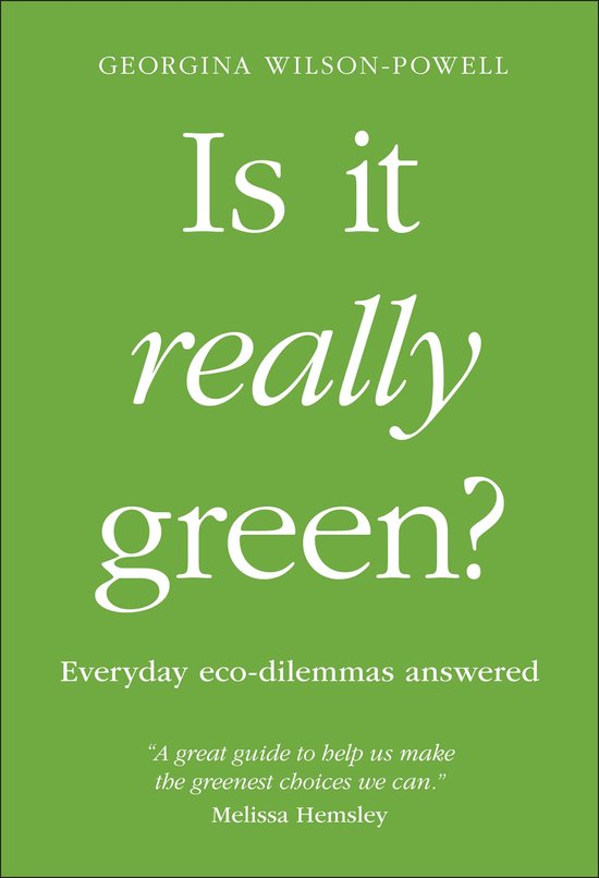 Is It Really Green - cover