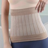 Bande ventrale - Bande de maternité - Soutien du bas du dos - Corset - Chauffe-reins - Taille unique - Beige - Beige
