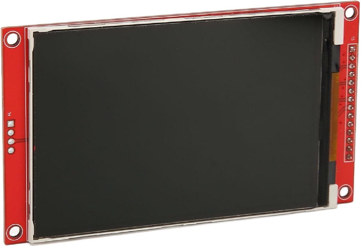 4 Inch 480x320 SPI Seriële TFT LCD Display Module - Met Geheugenkaartsleuf - Spanning van 3.3V tot 5V .