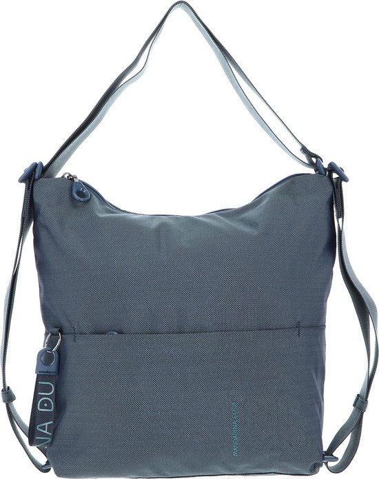 Sac Shopper MANDARINA DUCK MD20 Blue Wing - 100% Polyester - Neuf Avec étiquettes