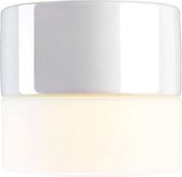 Ifö Electric Aton Giza Plafond-en Wandlamp Porselein Wit IP44 LED 3000K