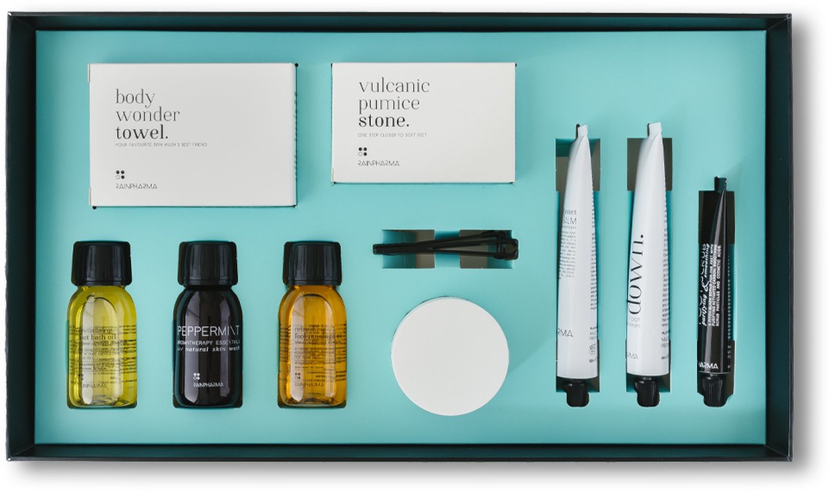 Goedkoopste RainPharma One step at a time - Huidverzorging voor Voeten - 10-delige Set - Geschenkset
