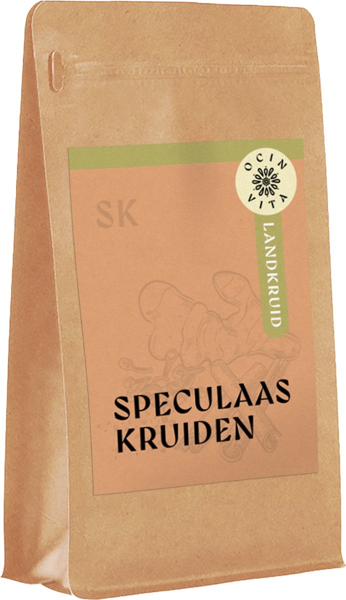 Goedkoopste Speculaaskruiden 100g – Traditionele Koek- & Bakmix – 100 Puur en Zonder Toevoegingen – Authentieke Kruiden voor Koek, Taart, Koffie en Meer – Ocin Vita
