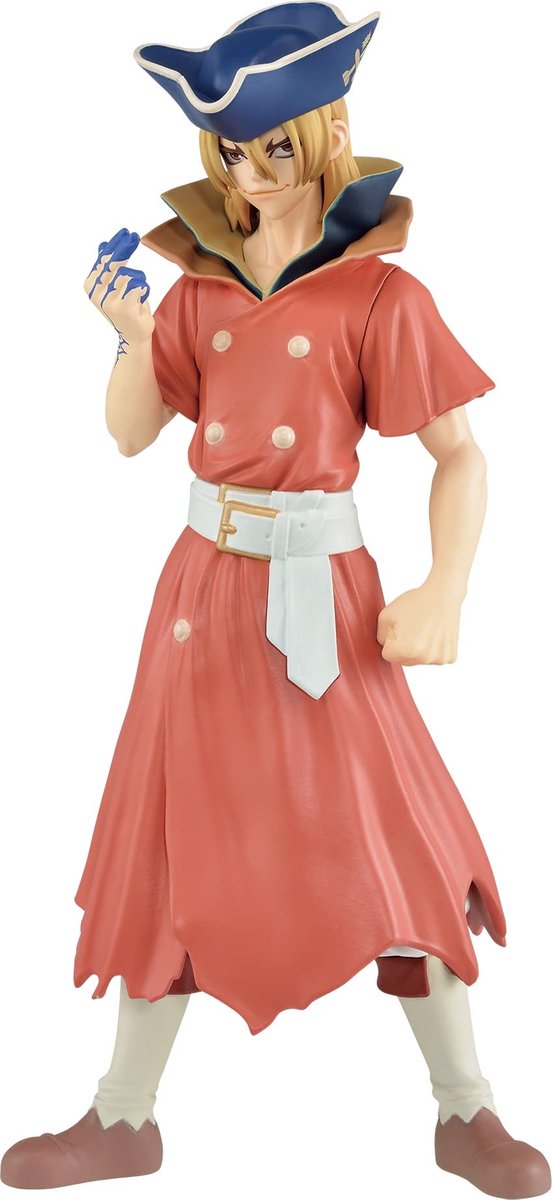 Banpresto Dr. Stone PVC Statue Stone World Ryusui Nanami Ver. B 18 cm Beeld
