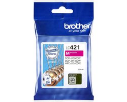 Brother LC-421M - Originele Cartridge - Standaard formaat - Magenta