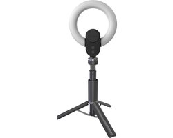 Lorgar Circulus 910 Streaming Webcam met Ringlamp en Ruisonderdrukking – 5MP 2592×1944 60FPS – Stereomicrofoons – Sony® STARVIS™ CMOS-sensor – Inclusief Statief”