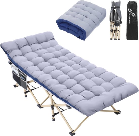 Tillvex® Campingbed, Inklapbaar, Met Draagtas, Tot 280 Kg, Extra Breed Veldbed Karperligstoel Voor Buiten En Binnen Opvouwbaar Logeerbed Tuin Camping Vissen Festival Reizen 2706914729 Tillvex® Campingbed, Inklapbaar, Met Draagtas, Tot 280 Kg, Extra Breed Veldbed Karperligstoel Voor Buiten En Binnen Opvouwbaar Logeerbed Tuin Camping Vissen Festival Reizen 2706914729