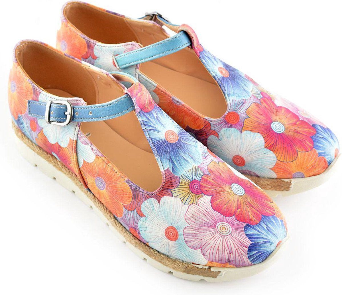 GOBY Colored Begonia Sneakers Schoenen Hoge kwaliteit Handmade