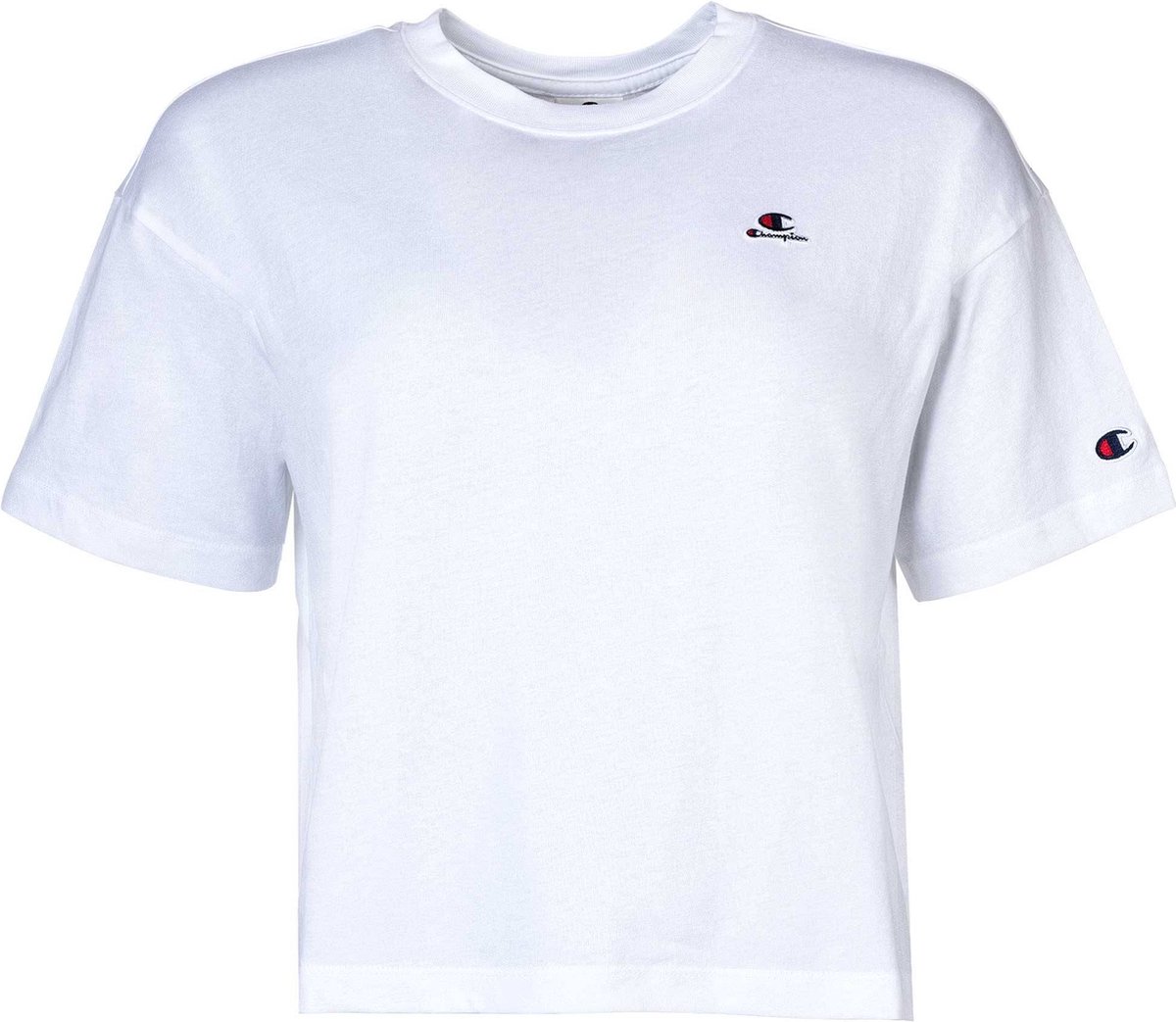 Champion T-shirt CML Champion Logo Set van 1 Wit