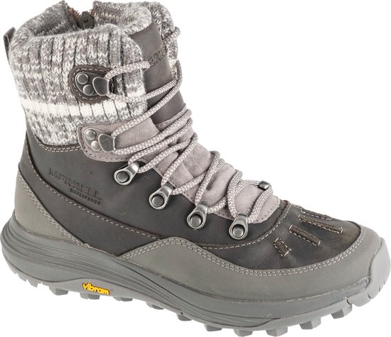 Merrell Siren 4 Thermo Mid Zip WP J038208, Femme, Grijs, Chaussures de trekking, Bottes femmes, taille: 38