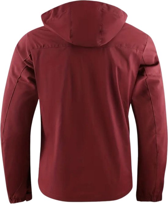 Coupe-vent pour homme Bovista - Coupe-vent - Imperméable - Veste à capuche - Veste d'extérieur - Adulte - Rouge - Taille S