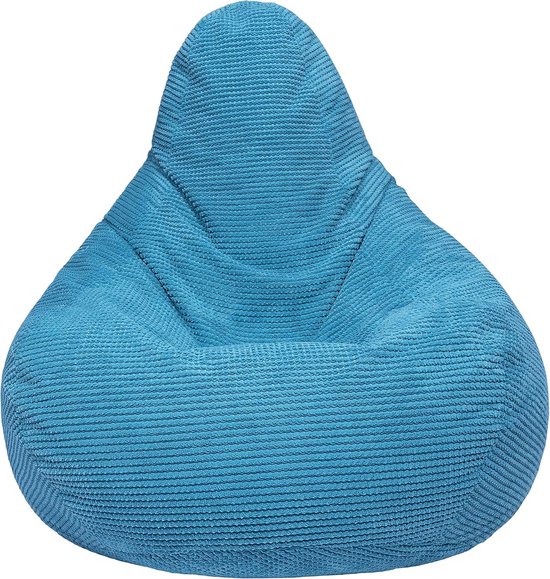 Pear XXL – Zitzak met Voetenbankje – Rood – Binnen & Buiten