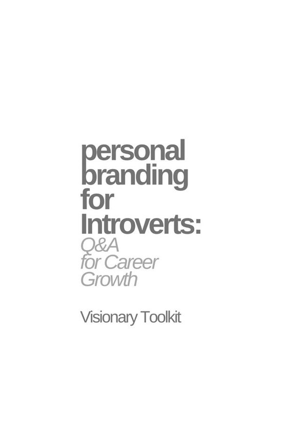 Personal Branding for Introverts: Q&A for Career Growth