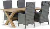 Domani Comino/Oregon 200 cm dining tuinset 5-delig