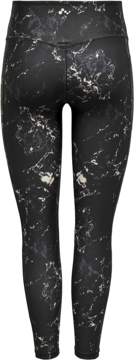 ONLY PLAY ONPRYA-2-SPACE LIFE HW PCK TIGHTS NOOS Dames Legging - Black W. Pumice Stone van Merkloos — afbeelding 2
