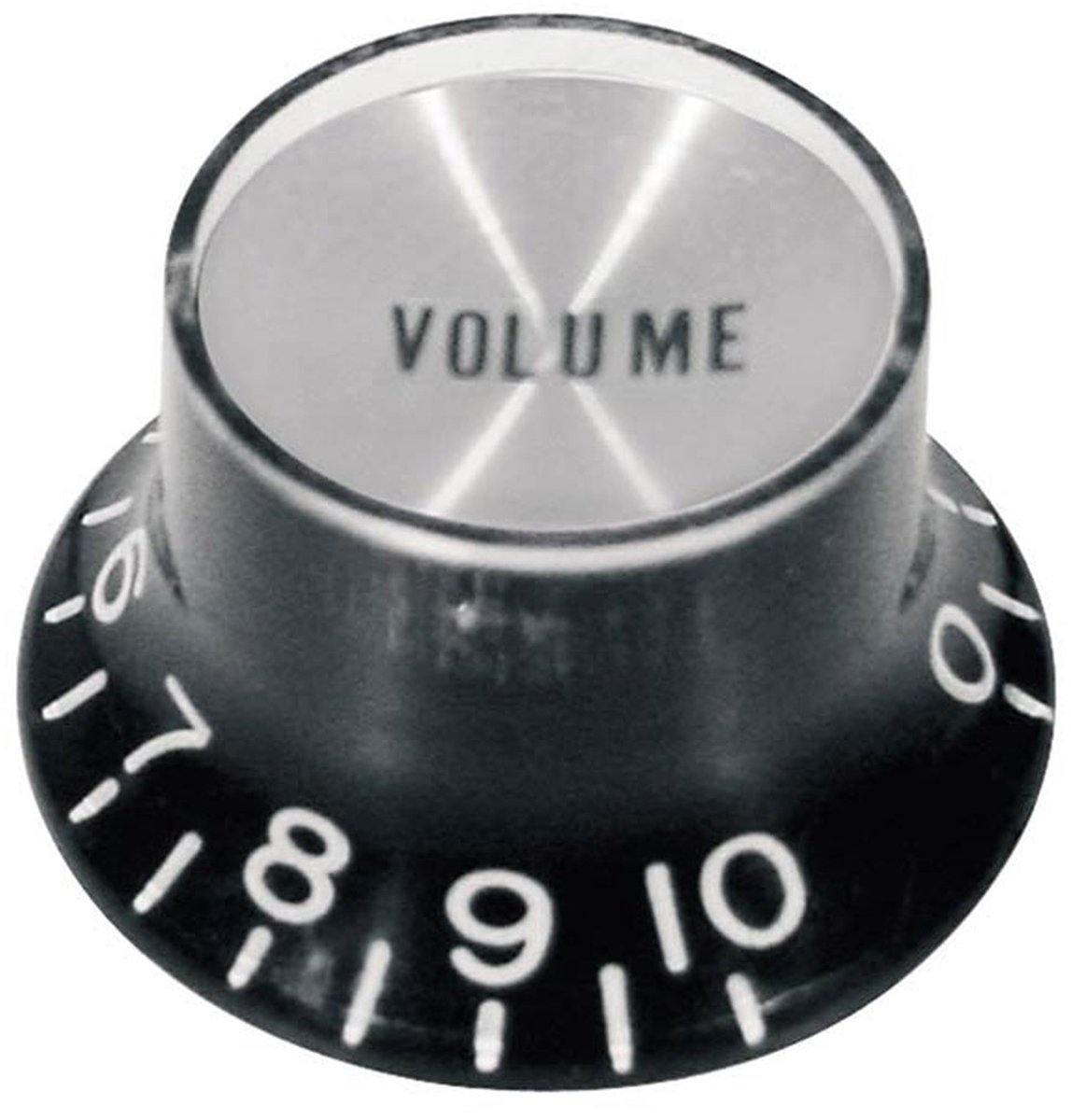 Boston KB-134-V Bellknop SG Model - Zwart met Chroomkap, Voor Volume Aansturing