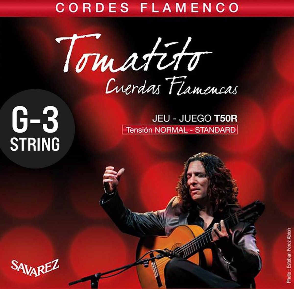 Savarez T53-R G-3 snaar, from Tomatito signature set, flamenco, normal tension