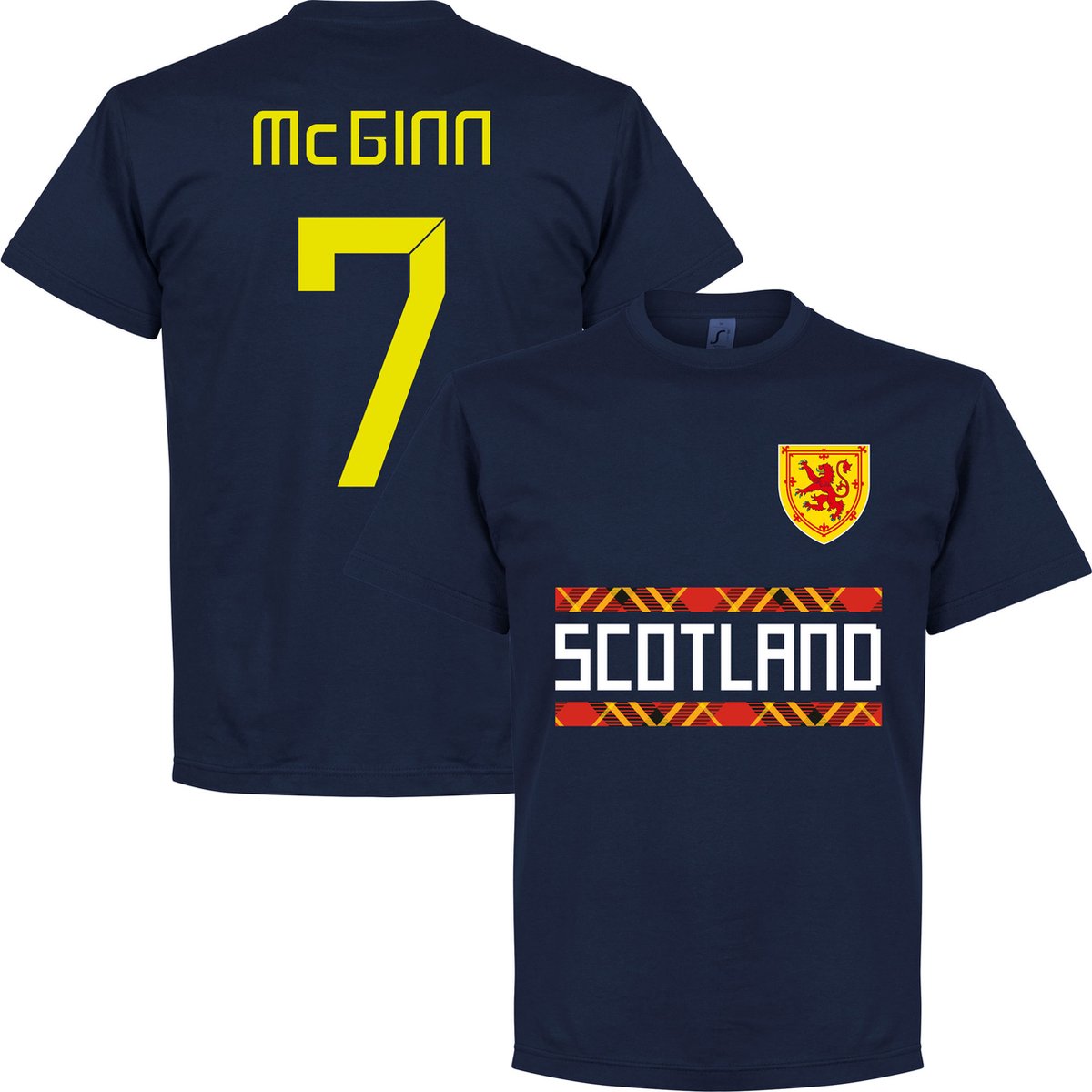 Schotland McGinn 7 Team T-Shirt - Navy - M
