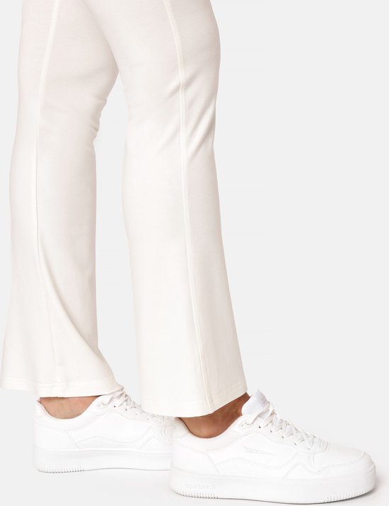 Bellivalini Dames Yogabroek - Sport - Vrijetijdsbroek - Lang - Viscose - Sportbroek - BLV-BLV50-277-YPF - Ecru - XS van Bellivalini — afbeelding 3