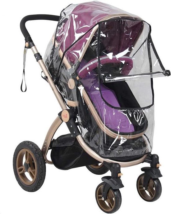 Kinderwagen Stoßstange - PU Leder, Wasserdicht, Verstellbar, Abnehmbar Für Sicherheit