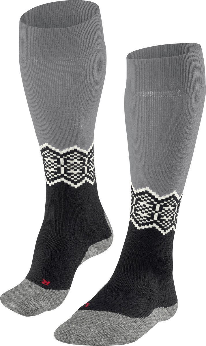 FALKE SK2 Intermediate Wintersportsokken Mannen Grijs
