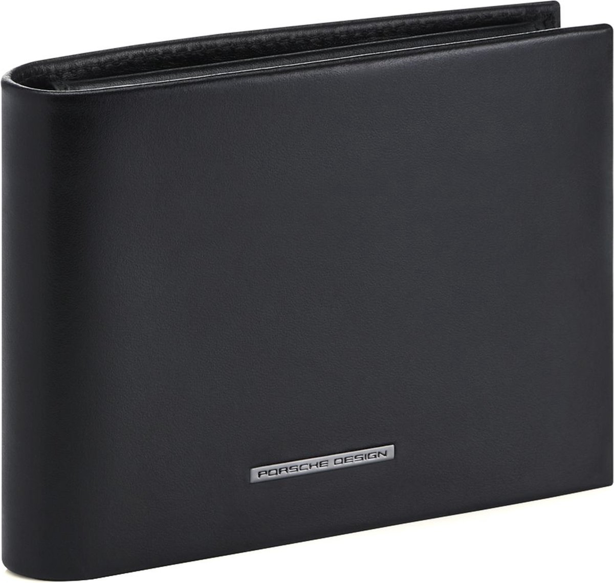PORSCHE DESIGN Leren Portemonnee Classic Wallet 5 Black Zwart