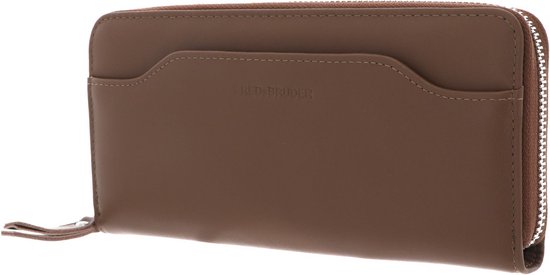 FREDsBRUDER Leren Portemonnee Pretty Little Things All I need is you Smooth Toffee Bruine