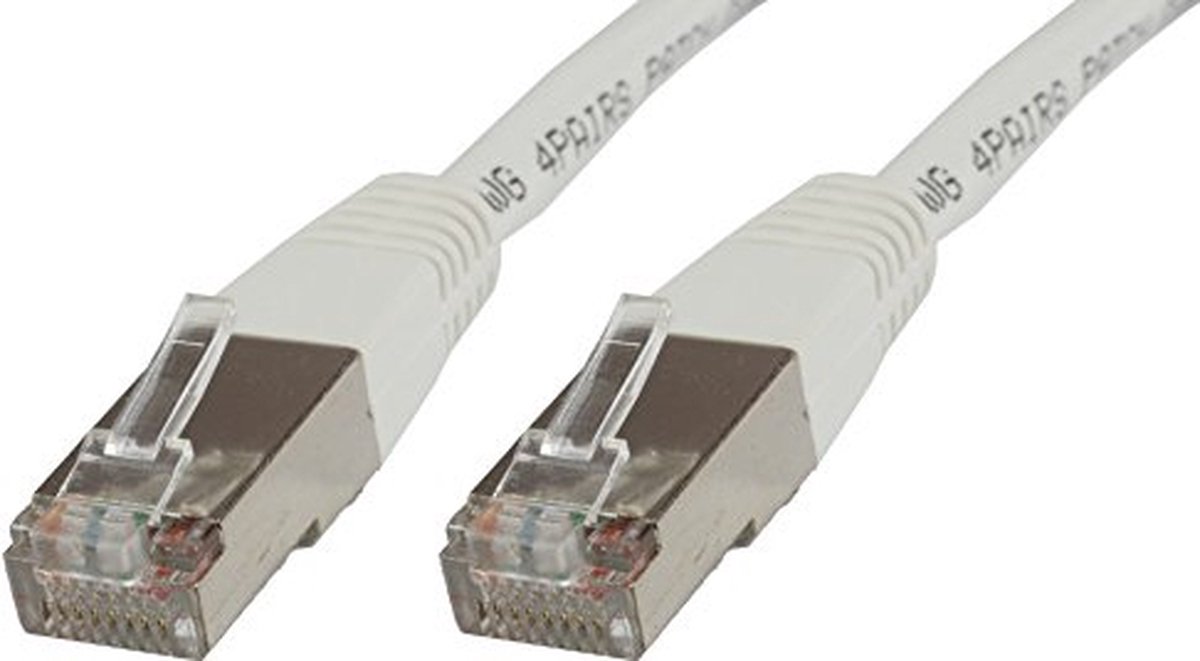 Microconnect STP60025W netwerkkabel Wit 0,25 m Cat6 F/UTP (FTP)