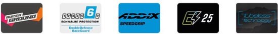 Vouwband Schwalbe G-One Allround RaceGuard 27.5 x 2.80 / 70-584 mm - zwart van Schwalbe — afbeelding 3