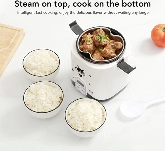 SHERCHPRY Kookpot Container Rijstkoker Binnenpot Rijstkoker Liner Non-Stick Rijst Koken Container Caking Bakpan Rijstmaker Accessoires voor Rijstmaker Fornuis 1.5L 350W Interieur Kookpot