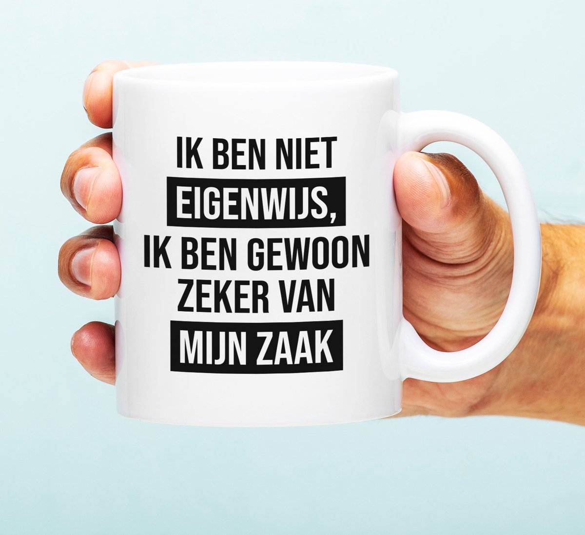 Mok Ik Ben Niet Eigenwijs van Ditverzinjeniet.nl
