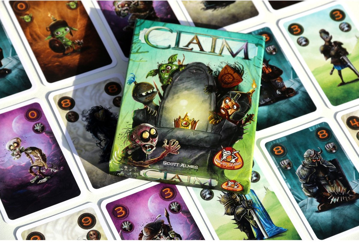 White Goblin Games - Claim - Kaartspel - 2 spelers - Tactisch kaartspel - Vanaf 10 jaar - Kaartspel met unieke facties — cadeau in Partyspellen - foto 7