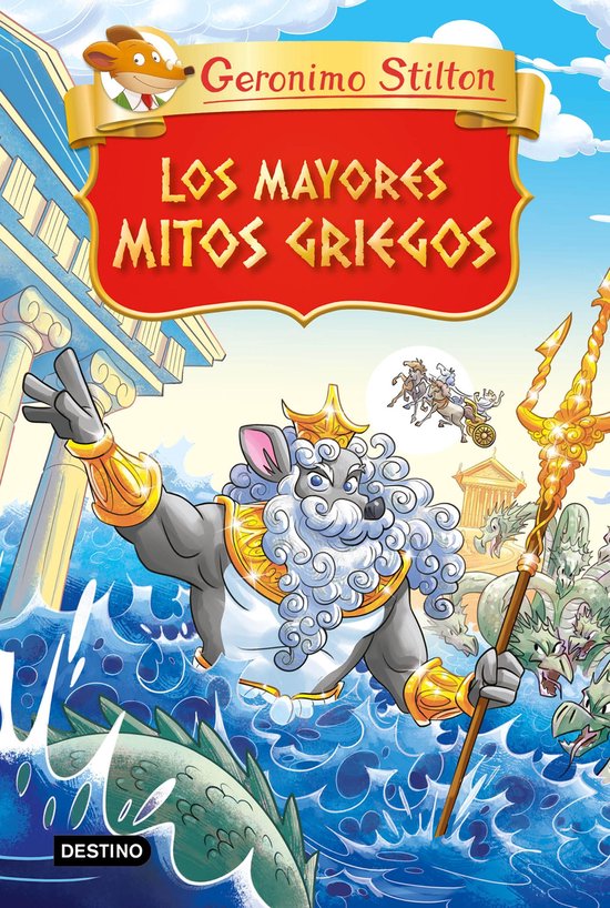 Grandes historias - Los mayores mitos griegos - cover