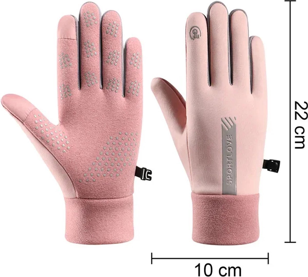 CheChury Gants Hiver Homme Thermiques Doublure En Polaire écran Tactile